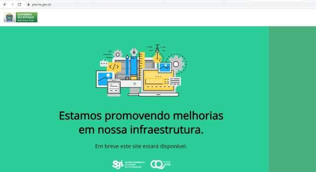 Sites do Governo do Estado ficam fora do ar na manh&atilde; desta quinta-feira