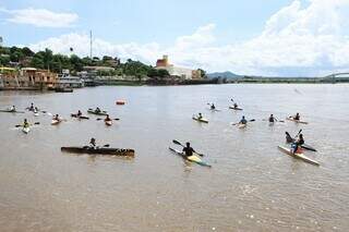 Competição de canoagem será realizada no Porto Geral de Corumbá (Foto: Divulgação)