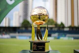 Taça da Copa Verde que será entregue ao campeão (Foto: Fernando Torres/CBF)
