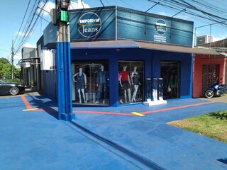 Fachada da Emporium Jeans, no Aero Rancho (Foto: Divulgação)