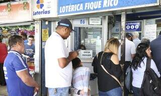 As apostas para a Mega da Virada podem ser feitas até as 16h (de MS). (Foto: Agência Brasil)