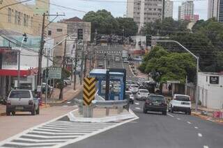 Corredor de ônibus na Rui Barbosa começa a operar amanhã (Foto: Marcos Maluf)