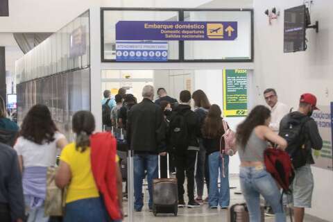 No 2º dia de paralisação, aeroporto de Campo Grande registra outro atraso em voo