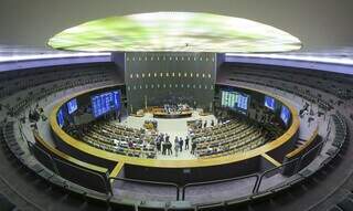 Plenário de votação dos parlamentares (Foto: Roque de Sá/Agência Senado)