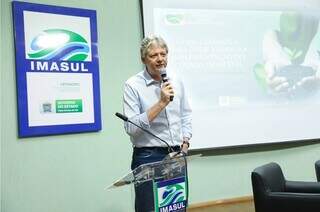 Secretário de Estado de Meio Ambiente, Desenvolvimento Econômico, Produção e Agricultura Familiar, Jaime Verruck. (Foto: oão Carlos Castro/Famasul)