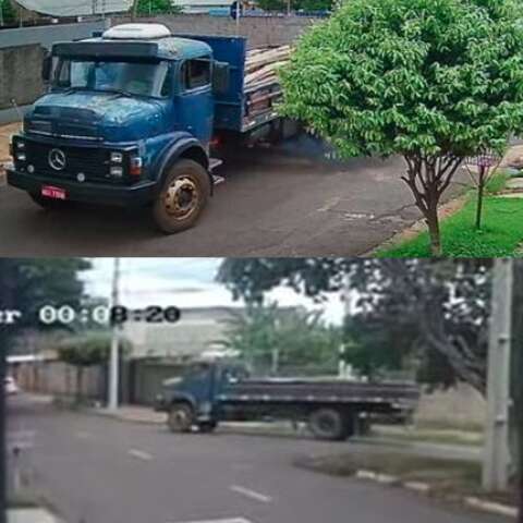 Fam&iacute;lia divulga fotos de caminh&atilde;o envolvido em acidente com morte 