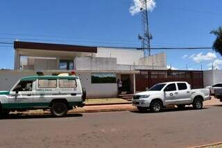 Residência assaltada por bandidos que mataram um policial e deixaram outro ferido (Foto: ABC Color)