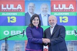 Simone declarou apoio a Lula no segundo turno. (Foto: Ricardo Stucker/PT)