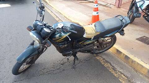 Motocicleta com R$ 72 mil em multas é apreendida na Capital