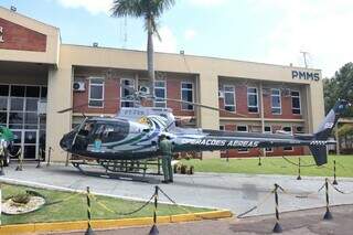 Helicóptero é equipado com equipamento capaz de encontrar pessoas pelo calor. (Foto: Paulo Francis)