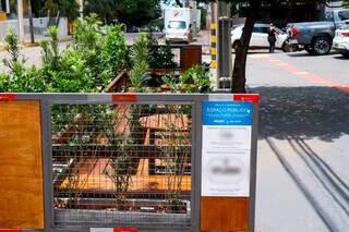 Ap&oacute;s 4 anos, primeiros parklets aparecem em Campo Grande