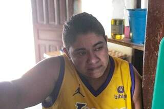 Teto desaba sobre fam&iacute;lia de venezuelanos enquanto dormiam