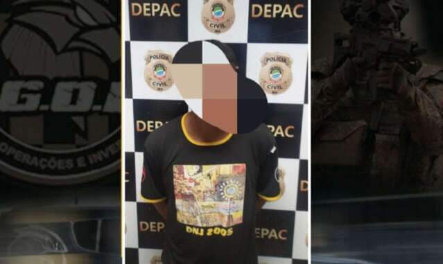 Suspeito de matar homem esfaqueado em aldeia de Maracaju &eacute; preso na Capital 