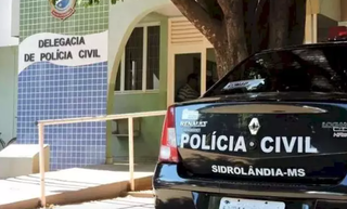 Caso foi registrado na delegacia de Polícia Civil do município (Foto: Sidrolândia News) 