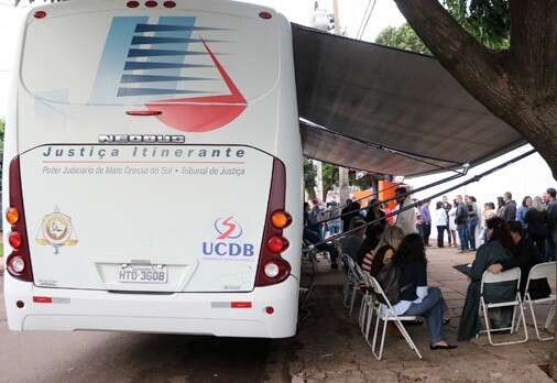 Justi&ccedil;a Itinerante retoma atendimentos no dia 16 em Campo Grande 