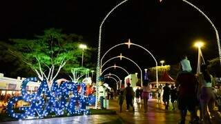 Cidade do Natal funciona até 15 de janeiro. (Foto: Prefeitura de Campo Grande)