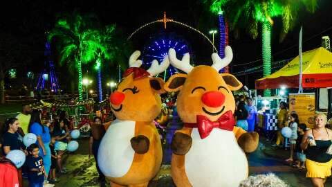 Cerca de 30 mil pessoas passaram a virada do ano na Cidade do Natal