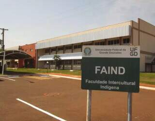 Faculdade Intercultural Indígena oferece 70 vagas– FAIND (Foto: Divulgação/UFGD)