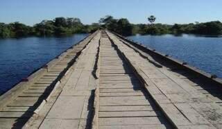 Ponte fica na rodovia MS-195, entre as fazendas Jatobá e Baía dos Touros. (Foto: Divulgação/Agesul)