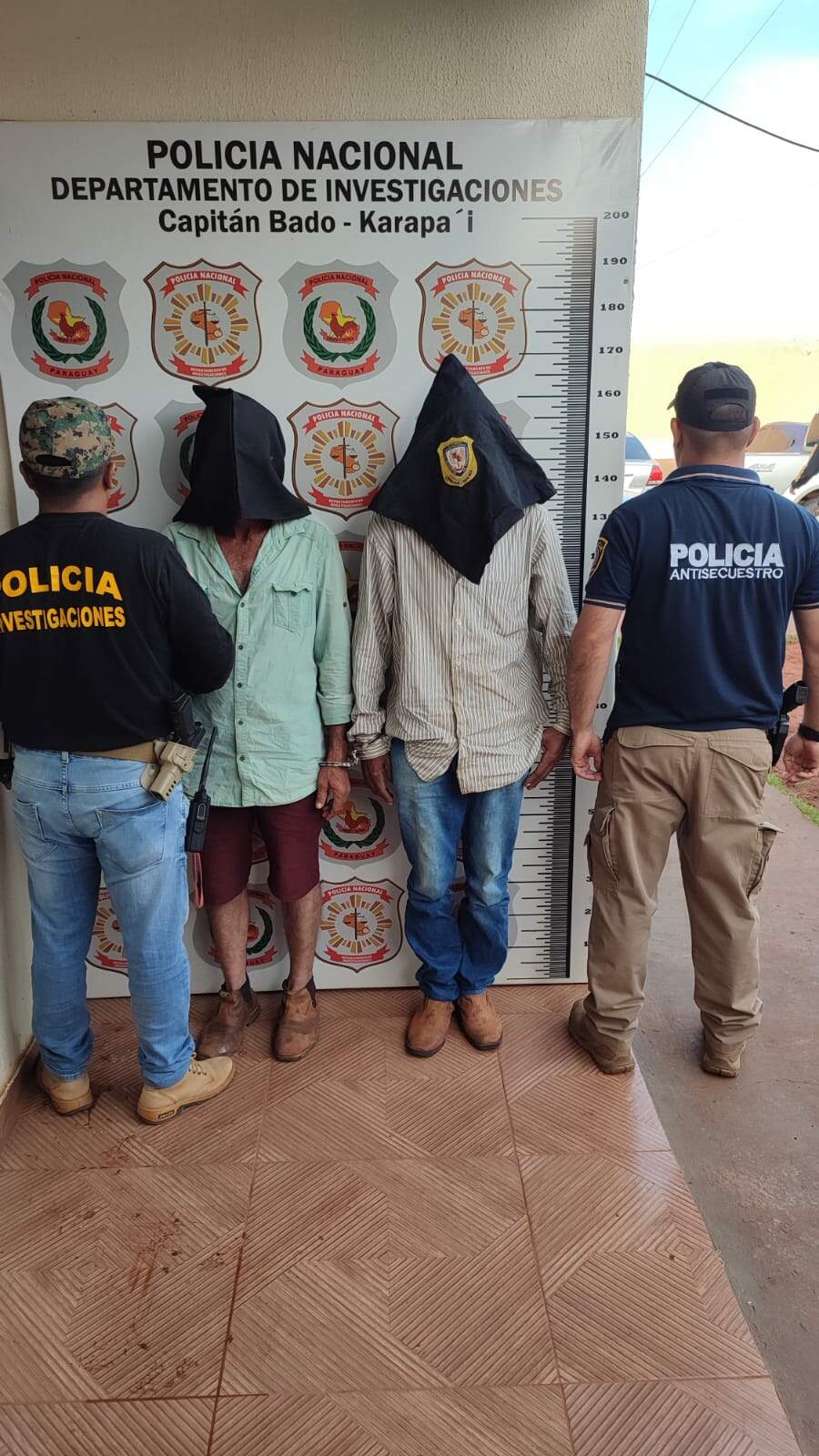 Polícia paraguaia prende suspeitos de sequestro na fronteira