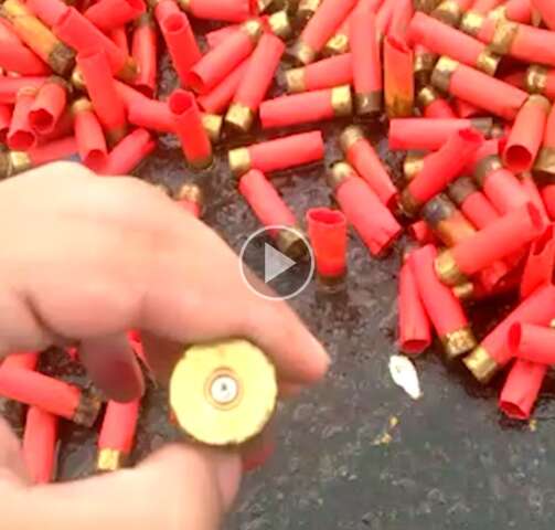 Morador acha na rua centenas de cartuchos deflagrados de espingarda calibre 12