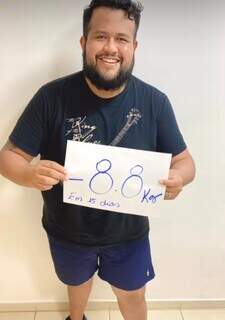 Juliano Avalos também participou de três edições do grupo e no total eliminou 25kg. (Foto: Emerson Duarte)