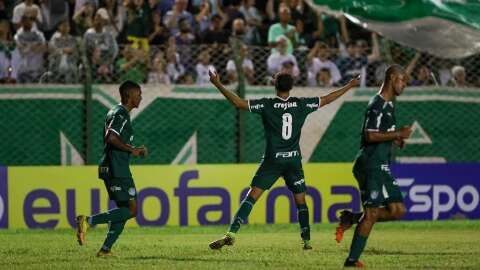 Palmeiras vence Rio Preto por 2 a 1 e garante classificação na Copinha