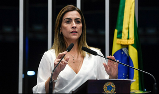 Senadora Soraya Thronicke (União Brasil) no Senado Federal (Foto: Divulgação/Agência Senado)