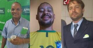 Djalma Salvino, Diego Eduardo Assis e Fabio Jatchuk presos pela depredação em Brasília (Foto: Redes Sociais)