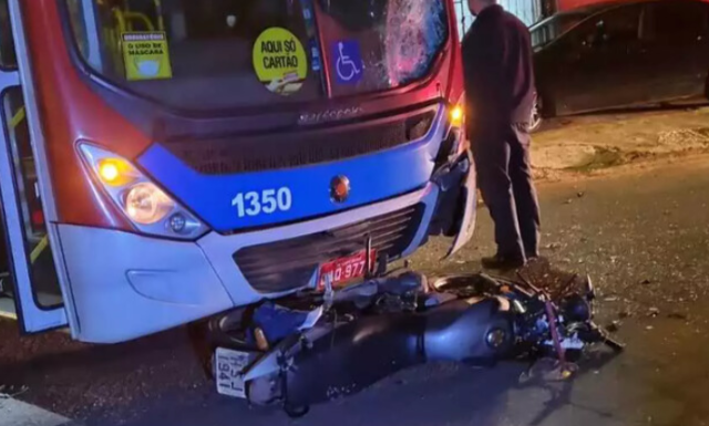 Motorista de &ocirc;nibus invadiu preferencial e matou motociclista, conclui pol&iacute;cia 