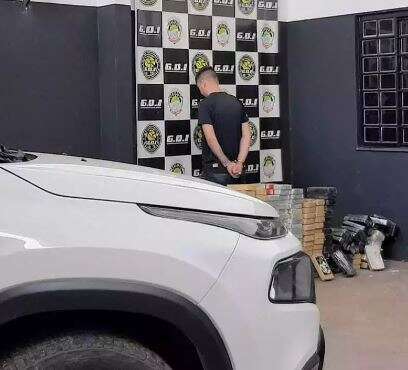 Rapaz de 18 anos &eacute; preso em dep&oacute;sito com coca&iacute;na avaliada em R$ 4 milh&otilde;es
