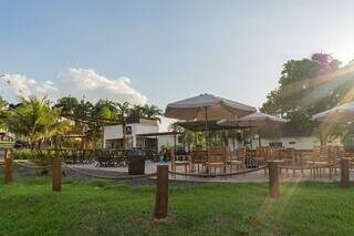 Bar está localizado num jardim do Bairro Chácara Cachoeira. (Foto: Arquivo pessoal)