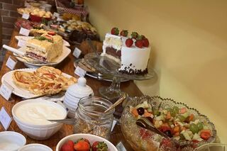 Com receitas alemãs, confeitaria tem desde cuca até café colonial