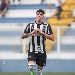 Isaac, do Atlético Mineiro, foi autor de dois gols na partida (Foto: Divulgação)