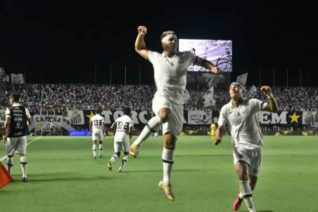 Gol nos acr&eacute;scimos garante vit&oacute;ria do Santos sobre o Mirassol