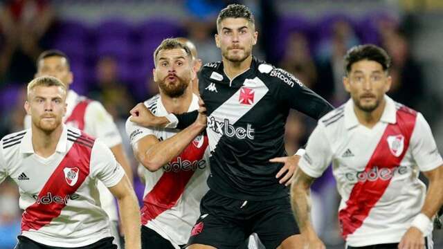 Em amistoso nos Estados Unidos, Vasco perde de 3 a 0 para o River Plate