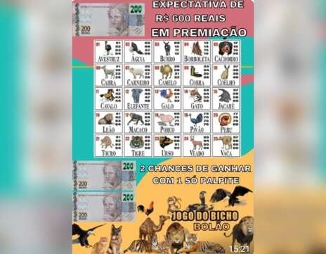 Jogo do Bicho leva apostas para Face, Zap e