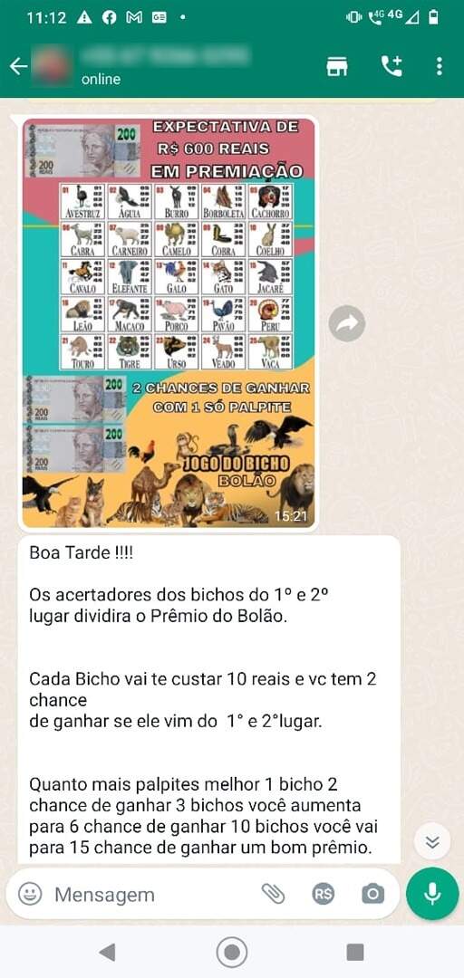 Firme e forte, jogo do bicho migra para grupos de WhatsApp como bolão -  Capital - Campo Grande News