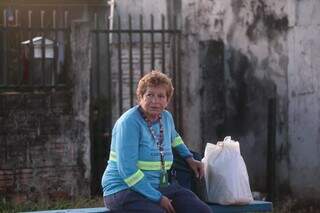 Joana Regina trabalha na Sisep e também não sabia da greve (Foto: Marcos Maluf)