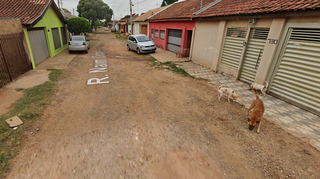 Rua Naim Dibo, local onde o crime ocorreu. (Foto: Reprodução/Google Street View)