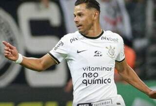 Jogador do Corinthians durante empate neste sábado. (Foto: Divulgação)