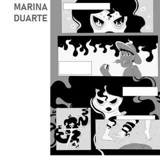 Marina Duarte é uma das quadrinistas que compõem a coletânea. (Foto: Divulgação)