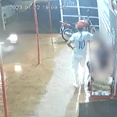 Homem atropelado por enteada foi o vídeo mais visto da semana