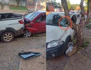 No acidente de outubro, menina ficou prensada entre para brisa e volante. (Foto/Arquivo)