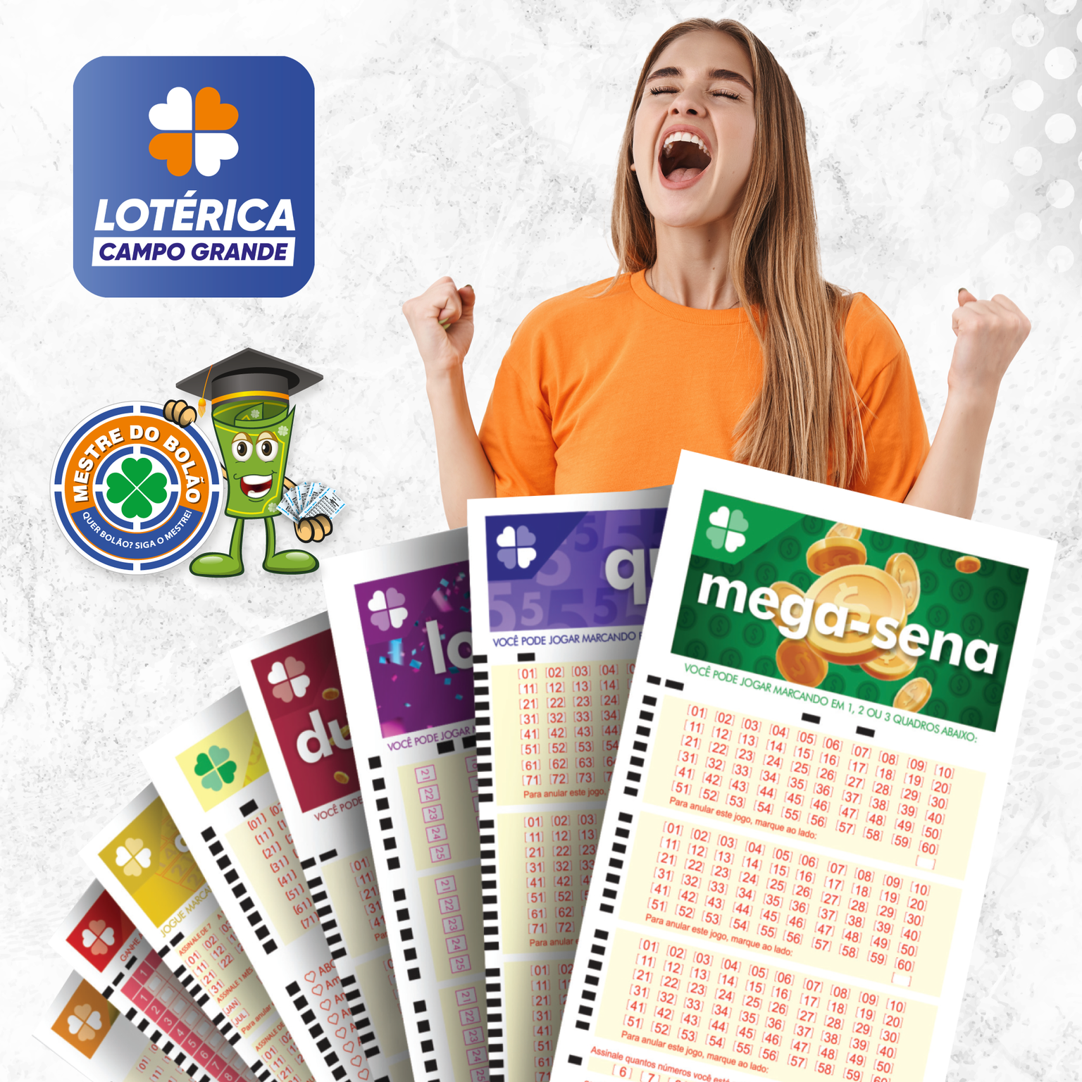 Qual a loteria mais fácil de ganhar? Aposte com mais chances - Lotérica  Campo Grande - Campo Grande News