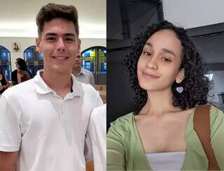 Lucas Mateus da Costa Vacchiano e Ana Letícia Batista ambos da TURMA DO BARNEY. (Foto: Divulgação)