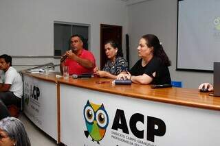 Reunião da ACP aconteceu nesta quarta-feira, em Campo Grande. (Foto: Alex Machado)