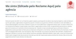 Sonho das passarelas e capas de revista vira frustra&ccedil;&atilde;o para clientes de ag&ecirc;ncia
