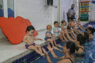 Vithal Academia oferece aulas para bebês a partir de 4 meses. (Foto: Paulo Francis)