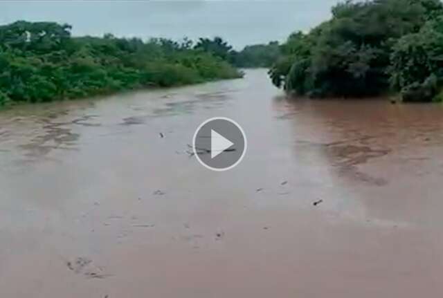 N&iacute;vel do Rio Aquidauana sobe e acende alerta